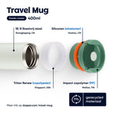 Travel Mug (300 ml) - Forest Green van Dopper | Kids Conceptstore Le Fanfare