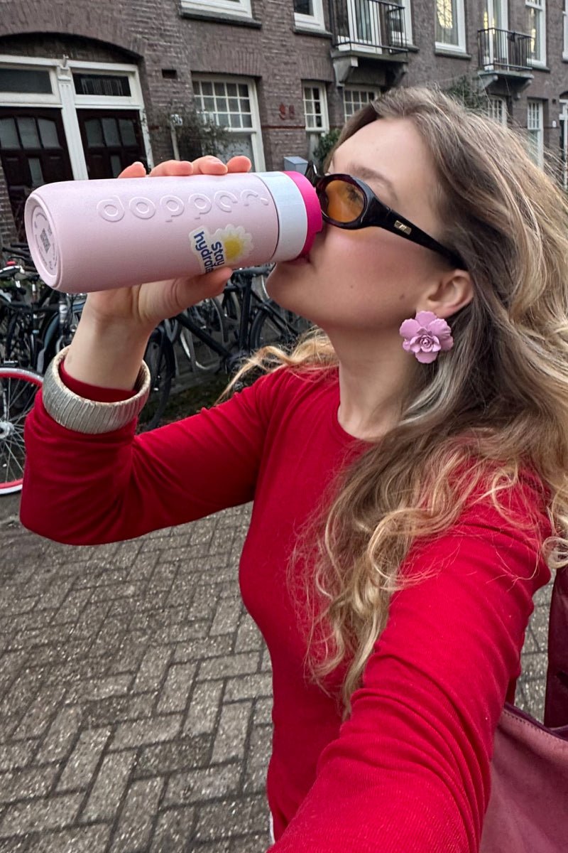 Travel Mug (400 ml) - Berry Pink van Dopper | Kids Conceptstore Le Fanfare