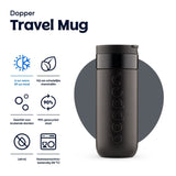 Travel Mug (400 ml) - Blazing Black van Dopper | Kids Conceptstore Le Fanfare