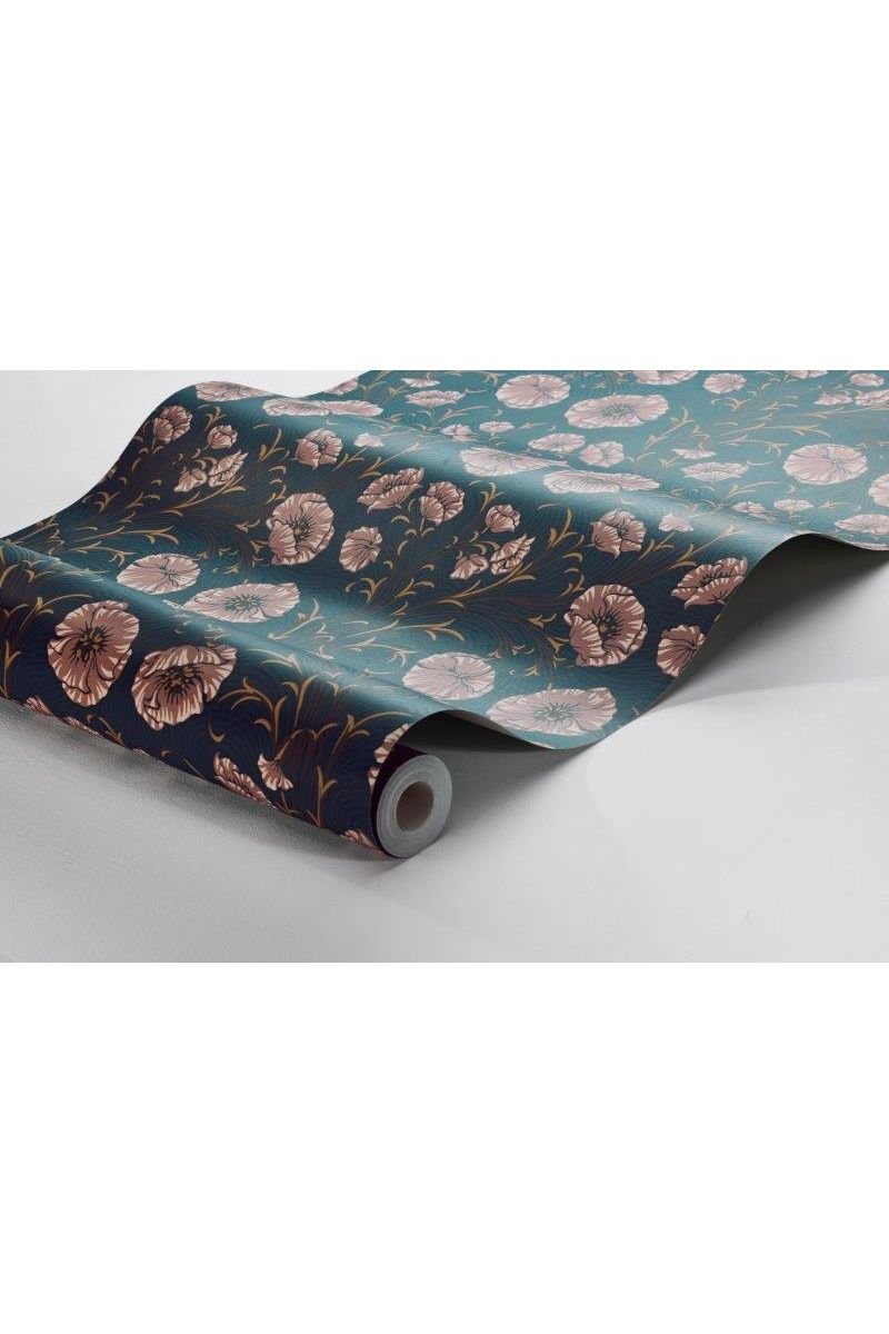 Treasured - Poppy Flow - Black van Boråstapeter | Kids Conceptstore Le Fanfare