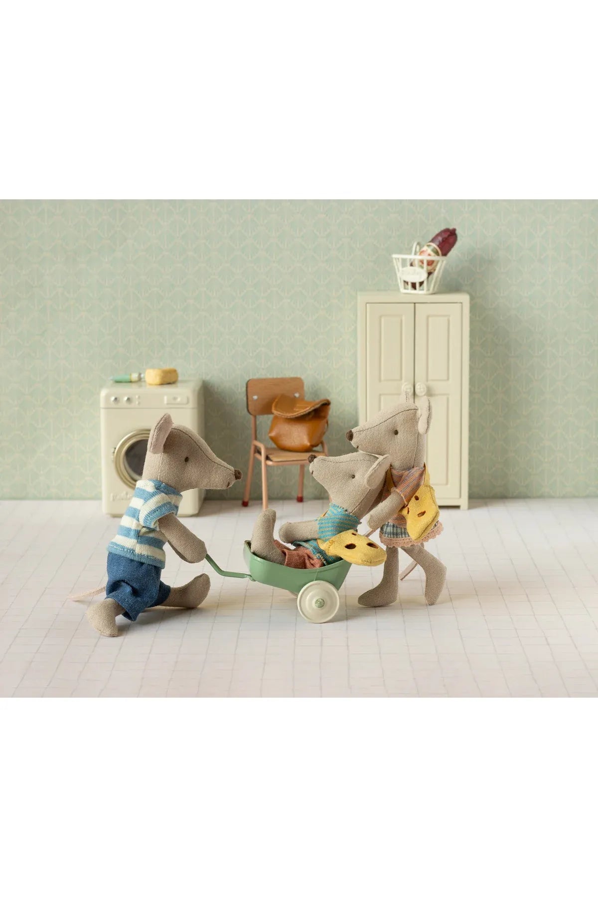 Tricycle mouse, Big brother Brown van Maileg | Kids Conceptstore Le Fanfare