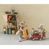 Tricycle mouse, Big sister - Green van Maileg | Kids Conceptstore Le Fanfare