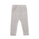 Trig Merino Wool Trousers - Soft Grey Melange van Donsje Amsterdam | Kids Conceptstore Le Fanfare