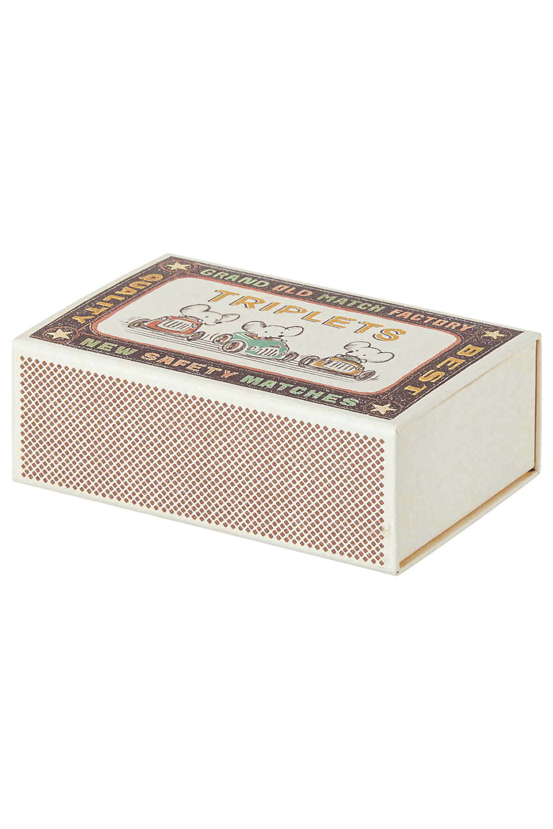 Triplets, Baby mice in matchbox van Maileg | Kids Conceptstore Le Fanfare