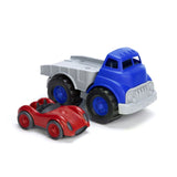 Truck met racewagen - gerecycled van Green Toys | Kids Conceptstore Le Fanfare