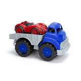 Truck met racewagen - gerecycled van Green Toys | Kids Conceptstore Le Fanfare