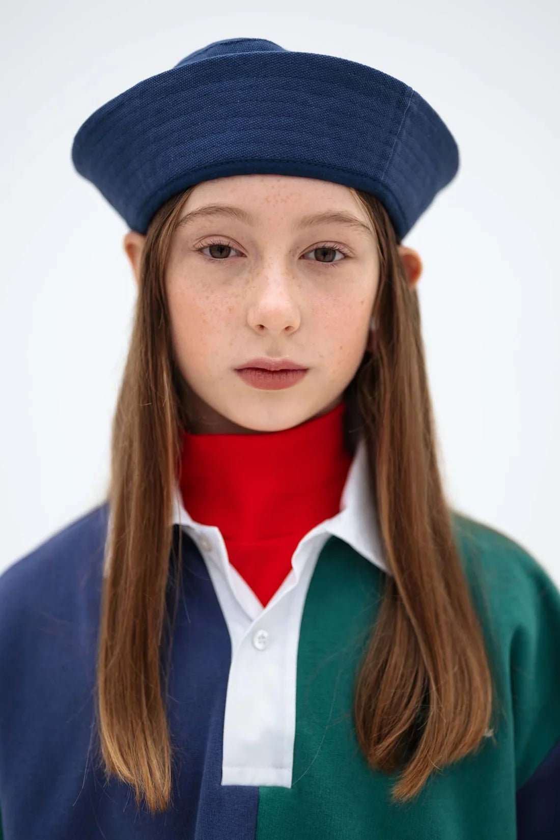 Turtle neck - Firecracker red van Repose AMS | Kids Conceptstore Le Fanfare