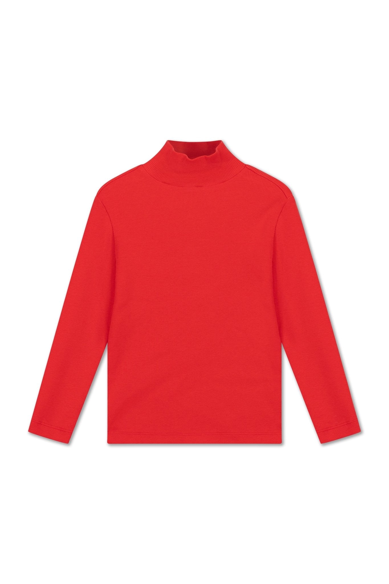 Turtle neck - Firecracker red van Repose AMS | Kids Conceptstore Le Fanfare