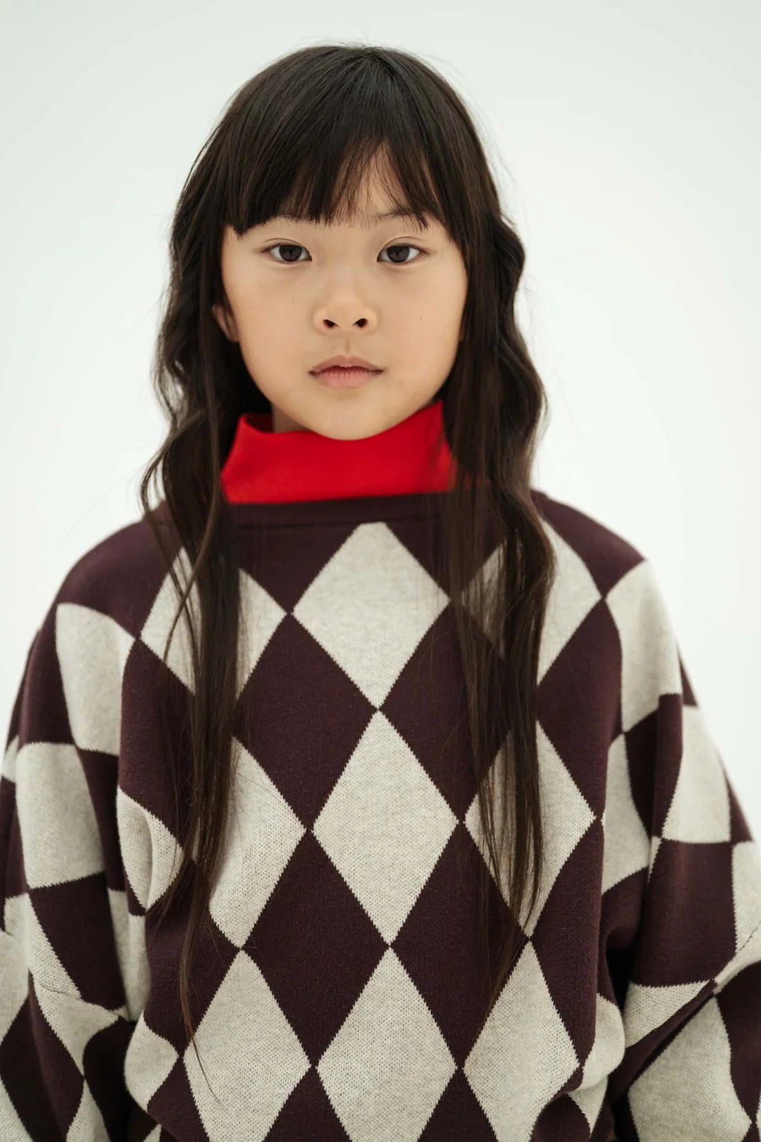 Turtle neck - Firecracker red van Repose AMS | Kids Conceptstore Le Fanfare