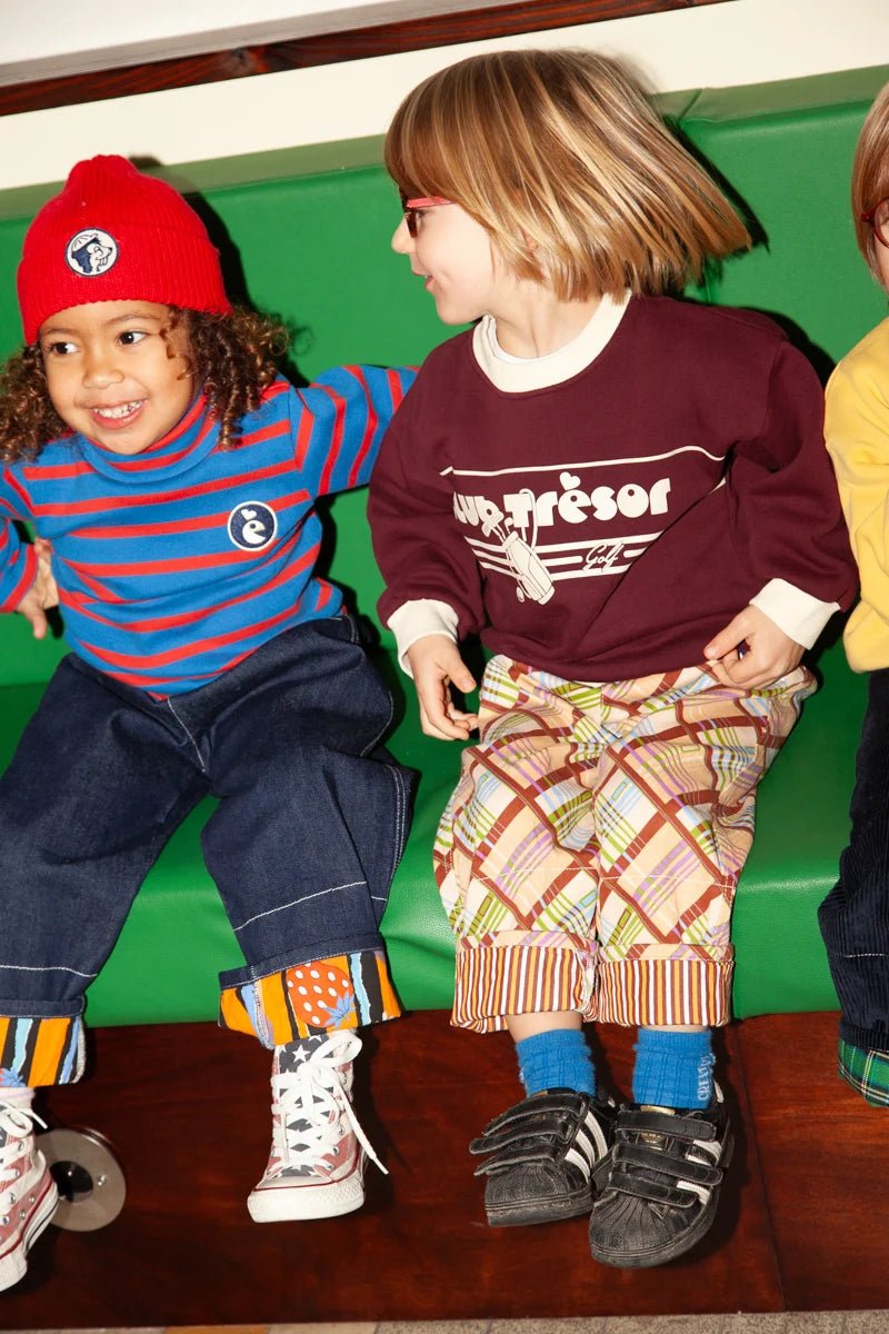 Turtleneck - Striped Blue van Club Trésor | Kids Conceptstore Le Fanfare