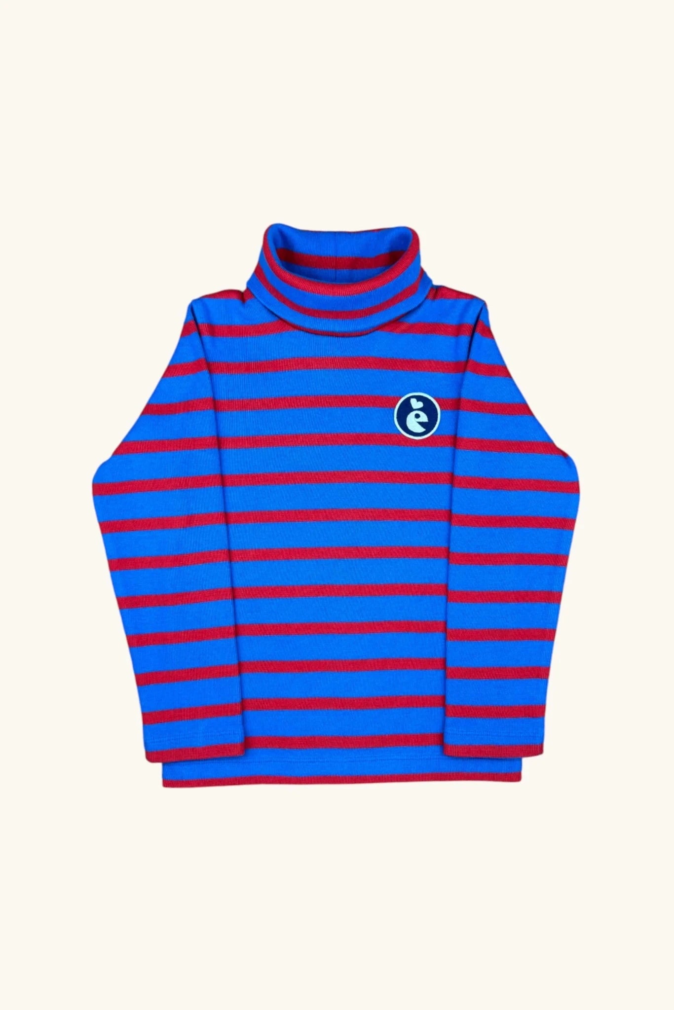 Turtleneck - Striped Blue van Club Trésor | Kids Conceptstore Le Fanfare