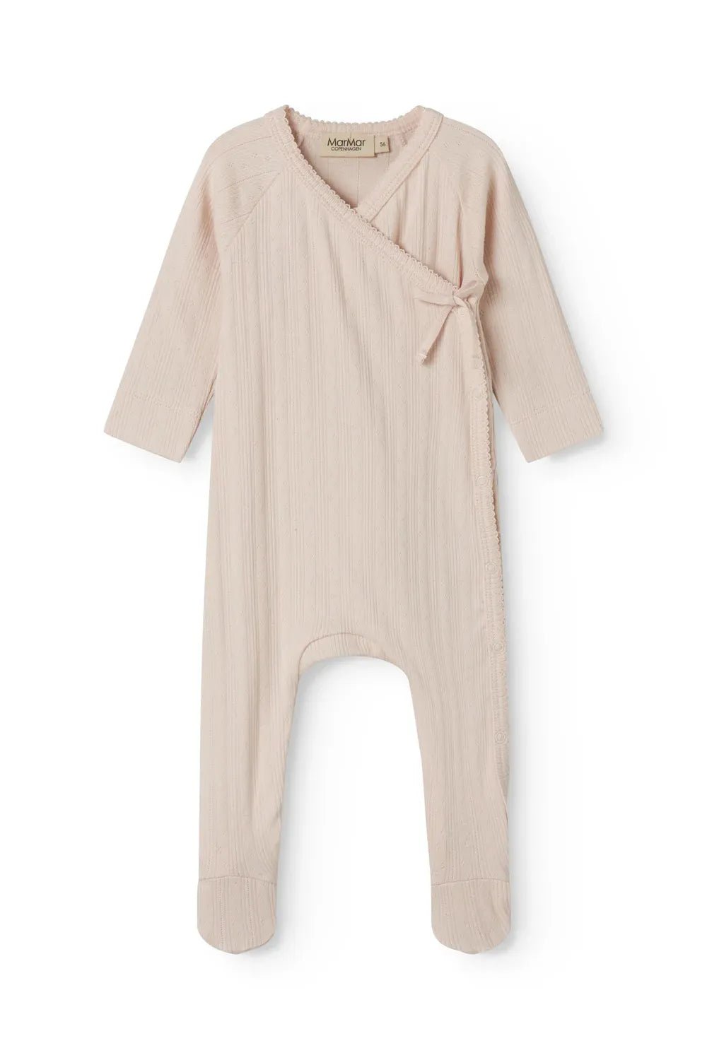 Tut Wrap LS - Modal Pointelle - Misty Pink van MarMar Copenhagen | Kids Conceptstore Le Fanfare