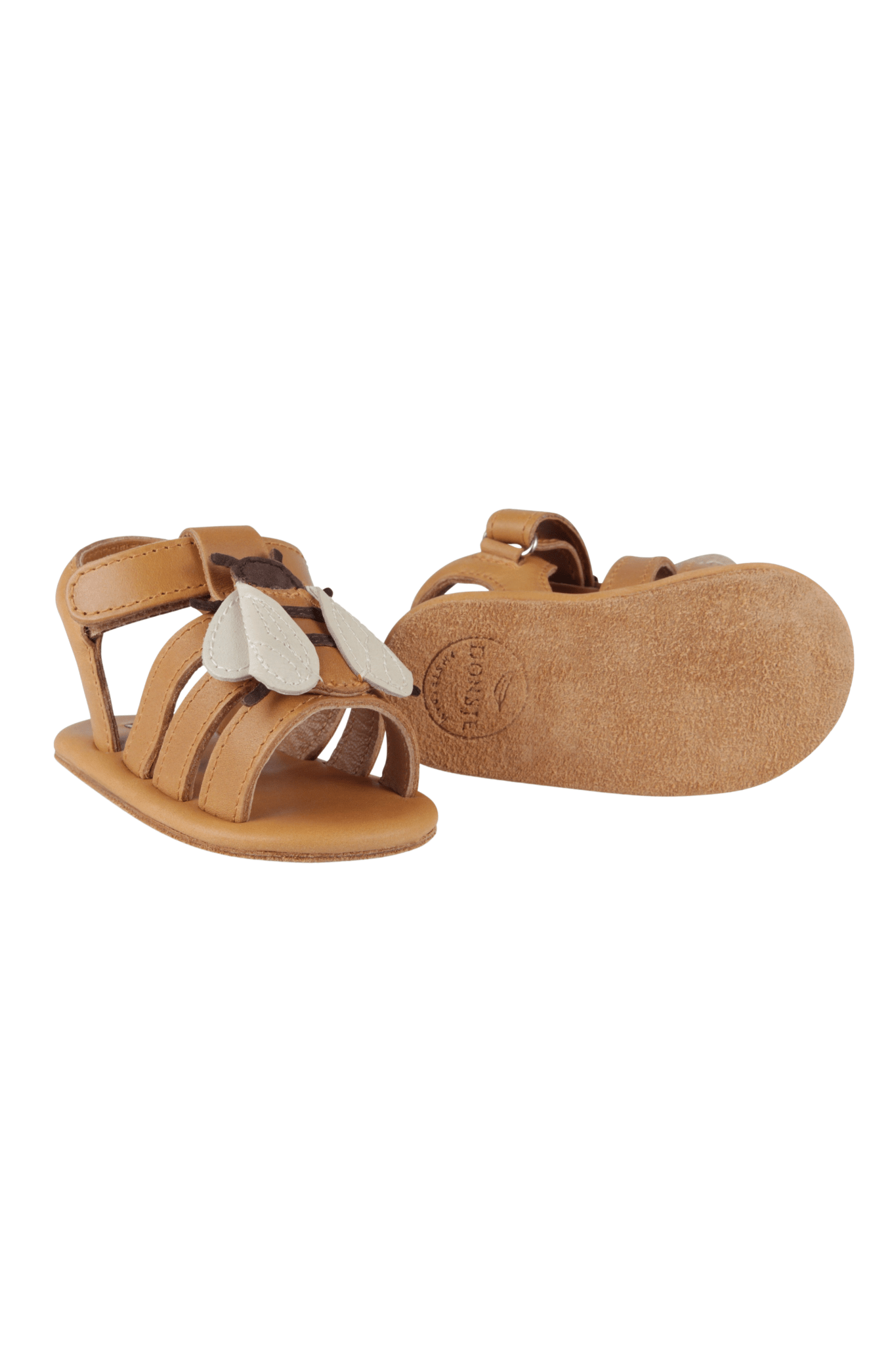 Tuti Sky Bee - Camel Classic Leather van Donsje Amsterdam | Kids Conceptstore Le Fanfare