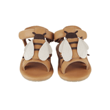 Tuti Sky Bee - Camel Classic Leather van Donsje Amsterdam | Kids Conceptstore Le Fanfare
