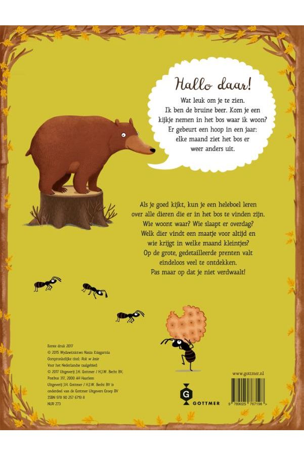 Twaalf maanden in het bos van Gottmer | Kids Conceptstore Le Fanfare