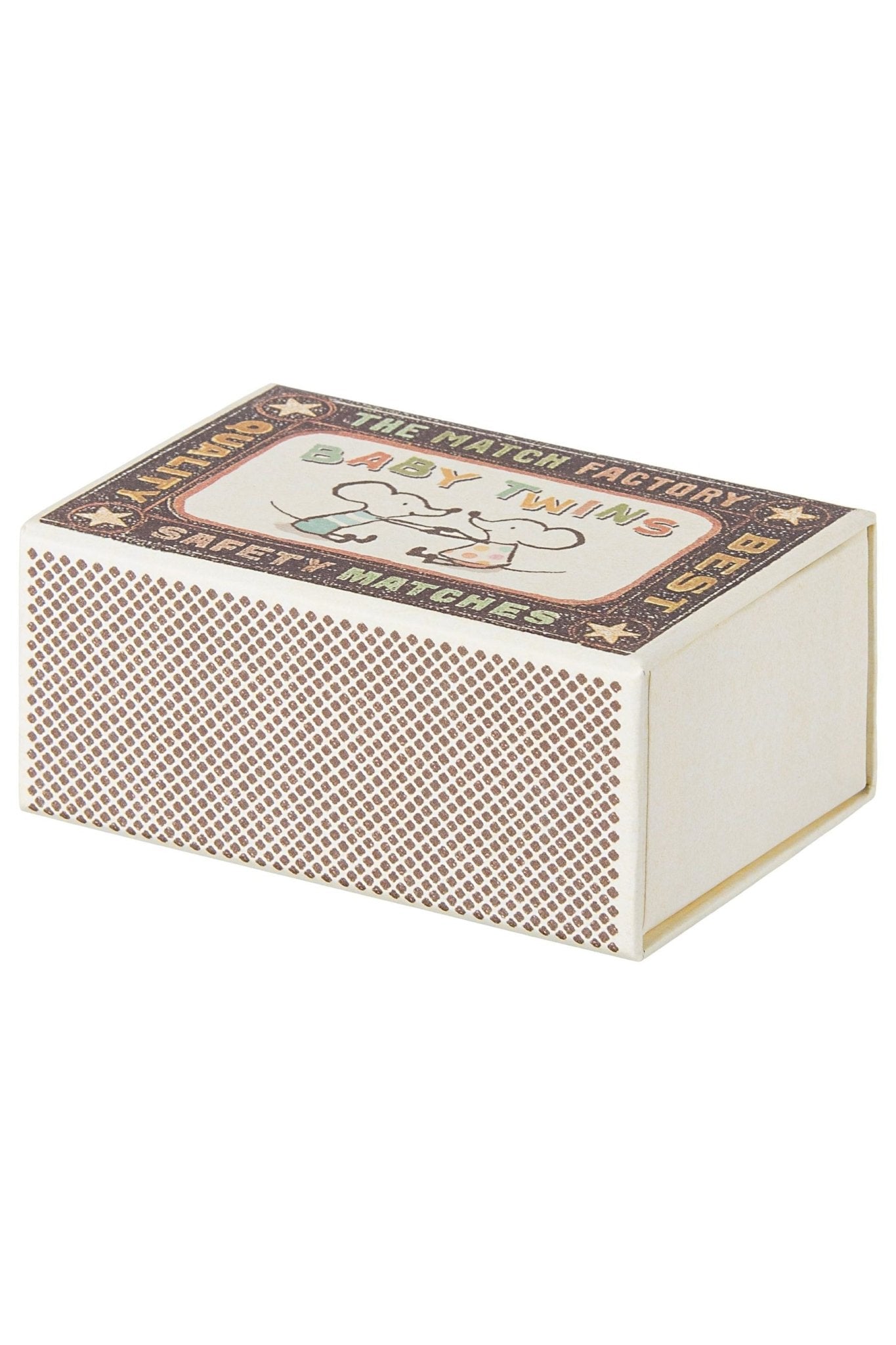 Twins, Baby Mice In Matchbox van Maileg | Kids Conceptstore Le Fanfare