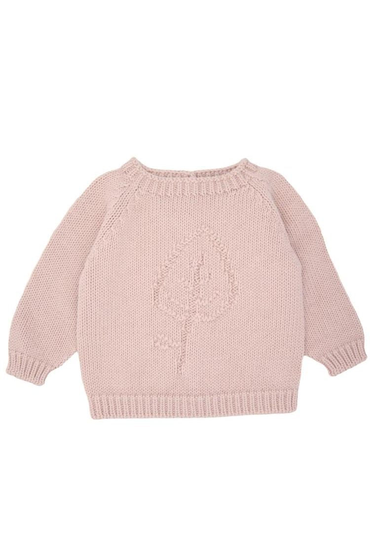 Uma sweater - light pink van Li&me | Kids Conceptstore Le Fanfare