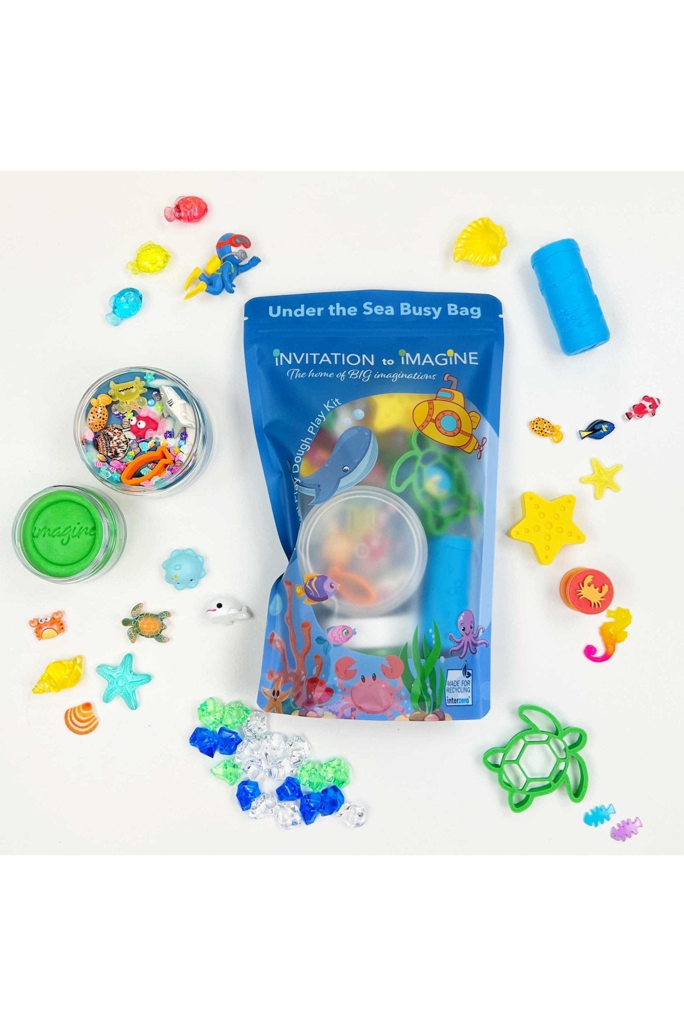 Under the Sea Busy Bag van Invitation to Imagine | Kids Conceptstore Le Fanfare