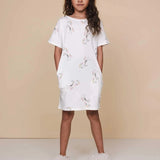 Unicorn Classics T-shirt Dress Kids van Snurk | Kids Conceptstore Le Fanfare
