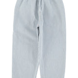 unisex trousers - ecru w/ indigo stripes
