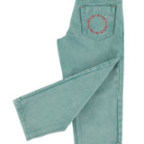 unisex trousers - washed green