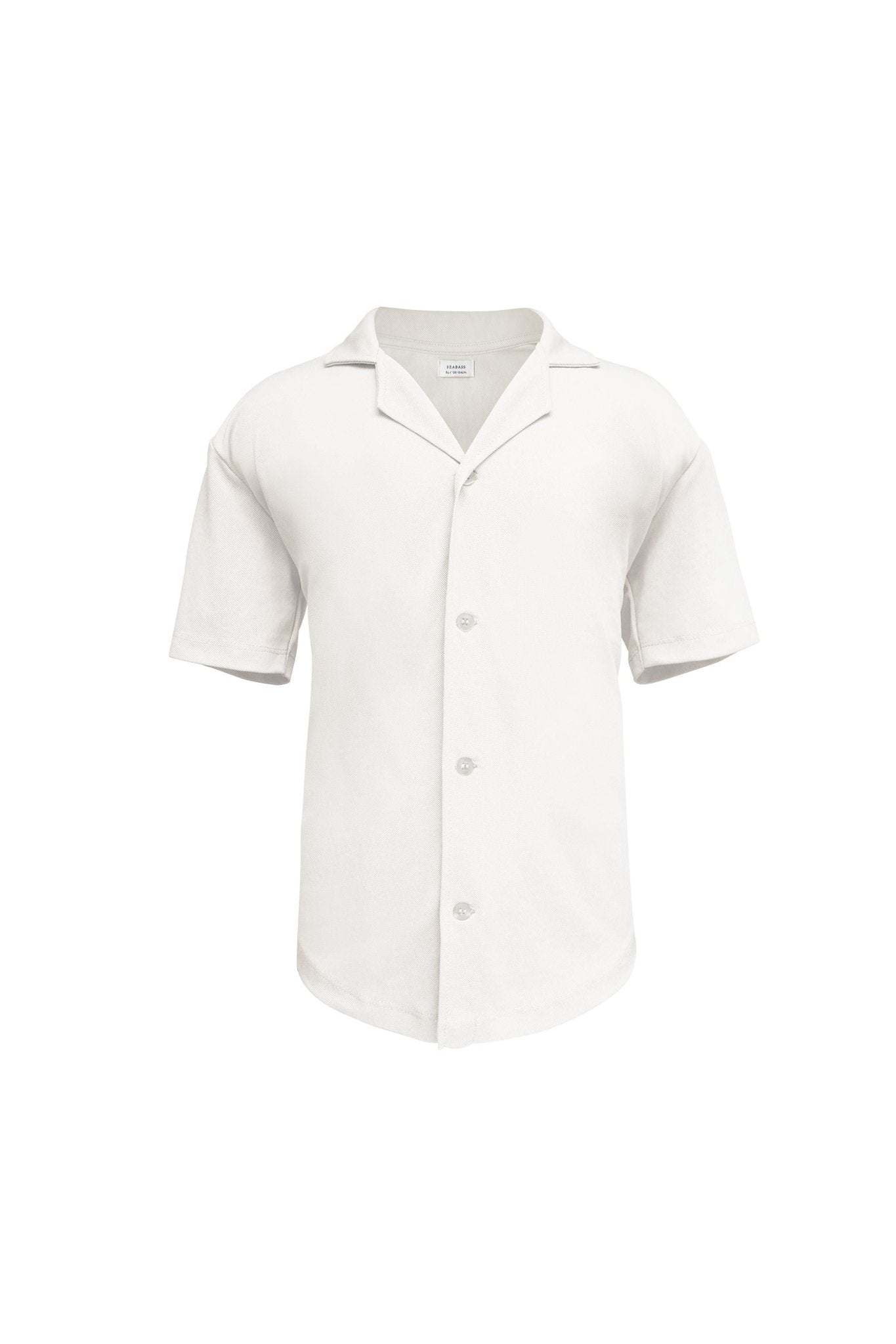 UV Camp Shirt Pearl White van Seabass | Kids Conceptstore Le Fanfare