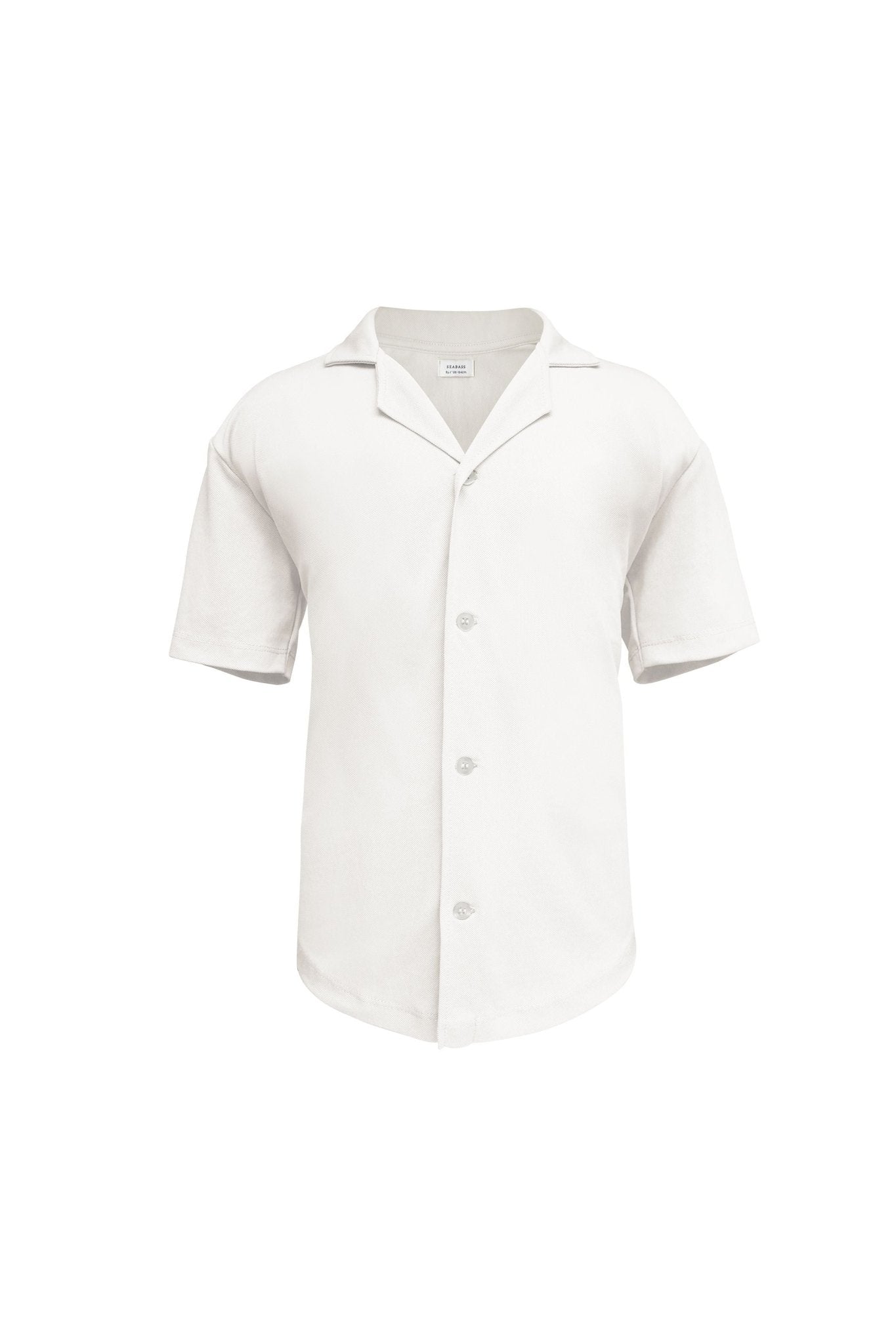 UV Camp Shirt Pearl White van Seabass | Kids Conceptstore Le Fanfare