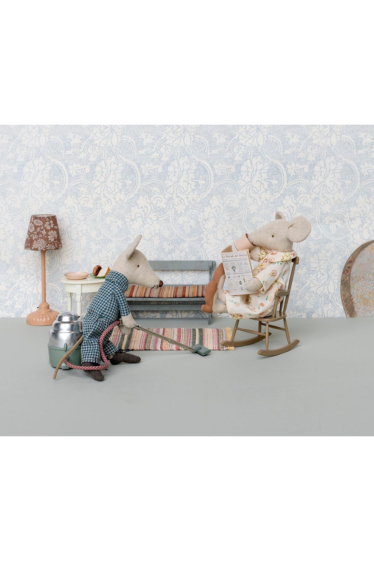 Vacuum cleaner, Mouse van Maileg | Kids Conceptstore Le Fanfare