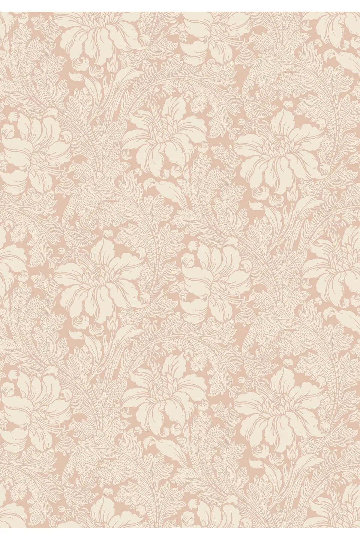 Vart Arkiv - Acanthus - Pink van Boråstapeter | Kids Conceptstore Le Fanfare