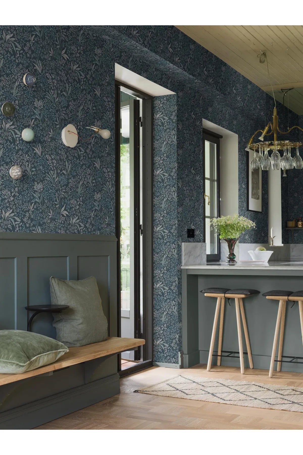 Vart Arkiv - Nocturne - Blue van Boråstapeter | Kids Conceptstore Le Fanfare