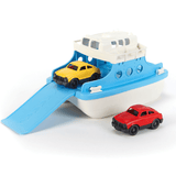 Veerboot met auto's - blauw/wit van Green Toys | Kids Conceptstore Le Fanfare