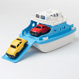 Veerboot met auto's - blauw/wit van Green Toys | Kids Conceptstore Le Fanfare