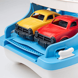 Veerboot met auto's - blauw/wit van Green Toys | Kids Conceptstore Le Fanfare