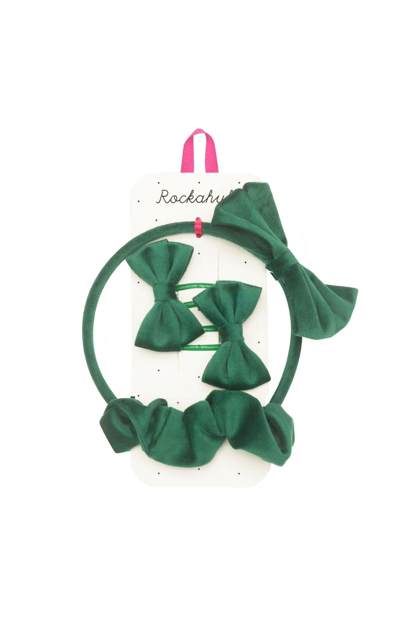 Velvet Bow School Set Green van Rockahula | Kids Conceptstore Le Fanfare