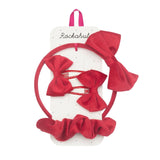 Velvet Bow School Set Red van Rockahula | Kids Conceptstore Le Fanfare