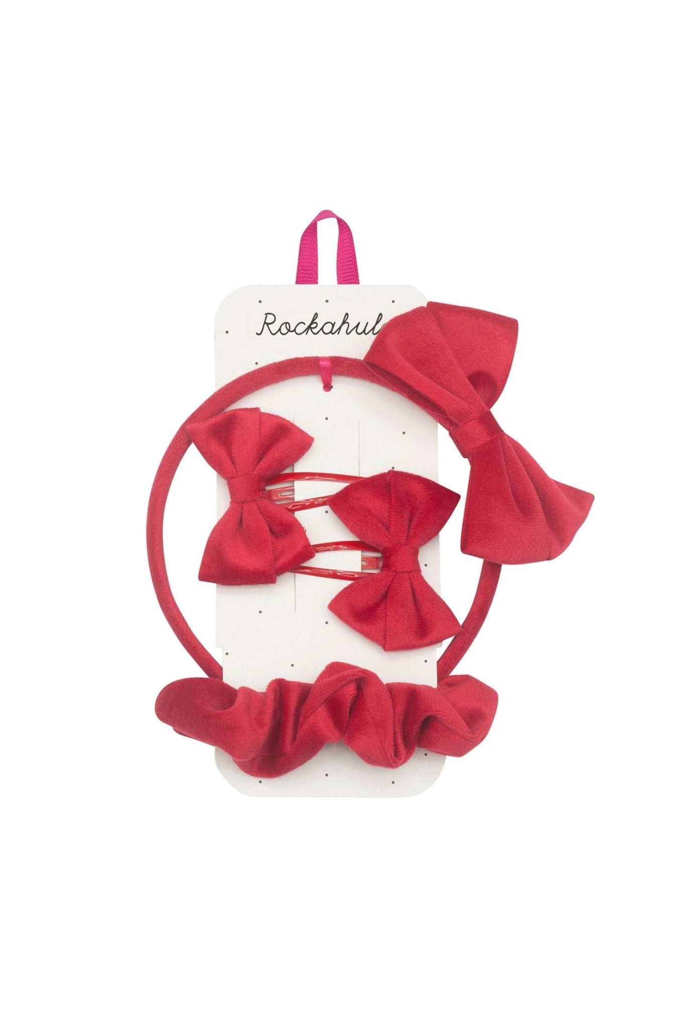 Velvet Bow School Set Red van Rockahula | Kids Conceptstore Le Fanfare