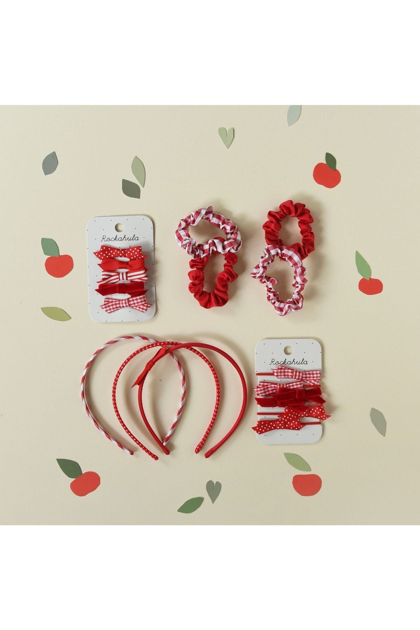 Velvet Bow School Set Red van Rockahula | Kids Conceptstore Le Fanfare
