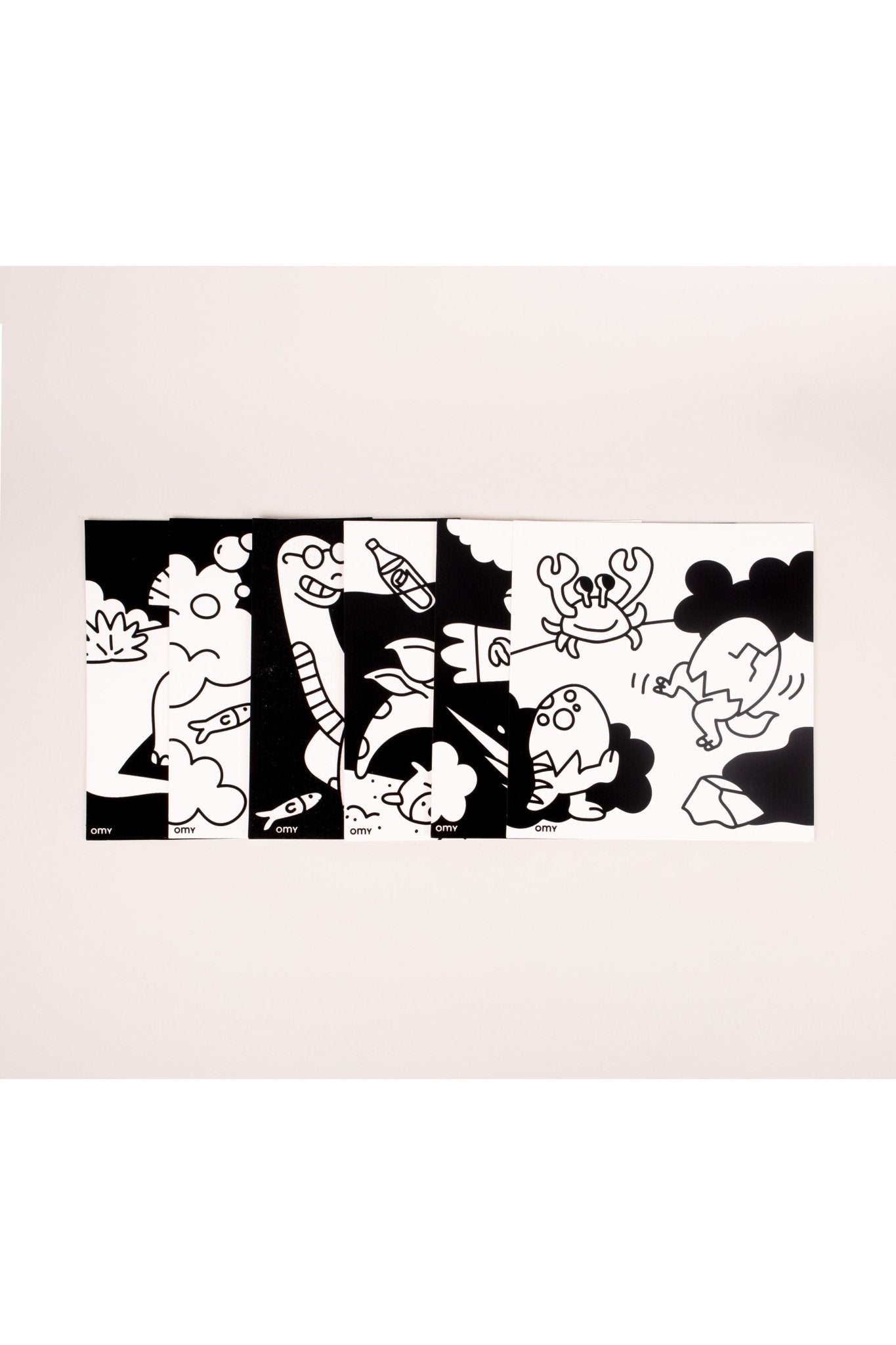 VELVET COLORING - DINO van OMY | Kids Conceptstore Le Fanfare