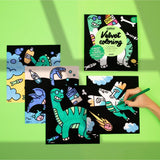 VELVET COLORING - KAWAI van OMY | Kids Conceptstore Le Fanfare