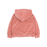 Velvet hoodie - Peony van Búho | Kids Conceptstore Le Fanfare