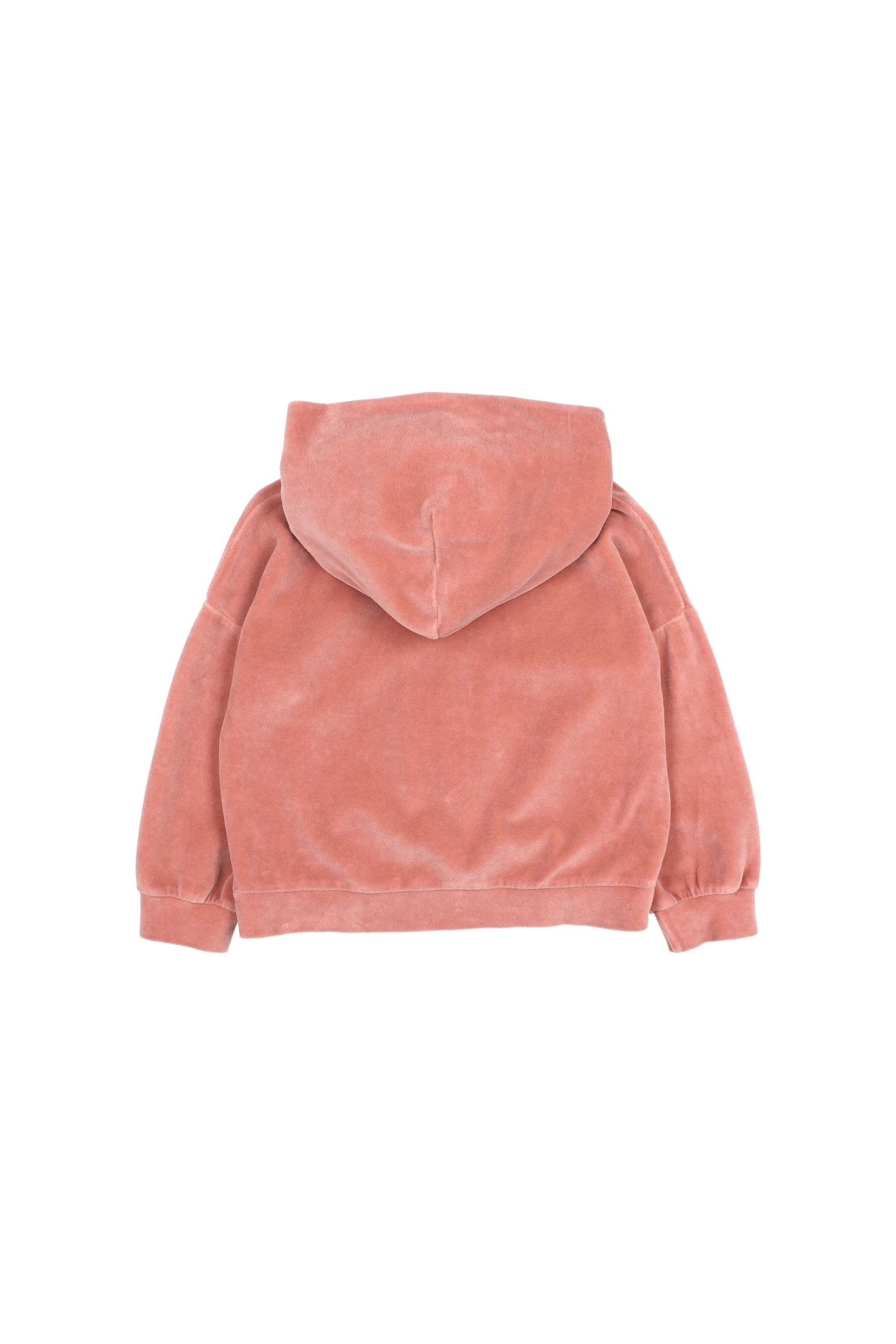 Velvet hoodie - Peony van Búho | Kids Conceptstore Le Fanfare