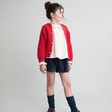 Velvet skirt-short - Whale van Búho | Kids Conceptstore Le Fanfare