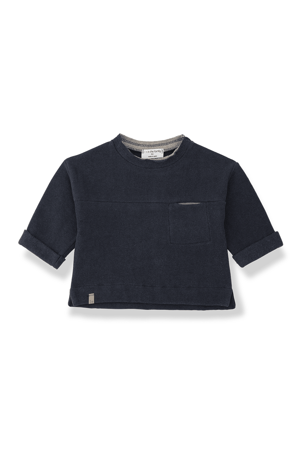 Vercelli sweater - blue van 1+ in the family | Kids Conceptstore Le Fanfare