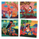 Verfkaarten - Polynesie van Djeco | Kids Conceptstore Le Fanfare