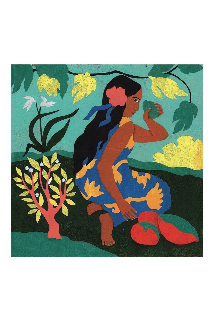 Verfkaarten - Polynesie van Djeco | Kids Conceptstore Le Fanfare