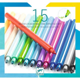 Viltstiften met fijne punt 15st - Stille oceaan van Djeco | Kids Conceptstore Le Fanfare