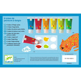 Vingerverf - 6 tubes van Djeco | Kids Conceptstore Le Fanfare