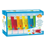 Vingerverf - 6 tubes van Djeco | Kids Conceptstore Le Fanfare