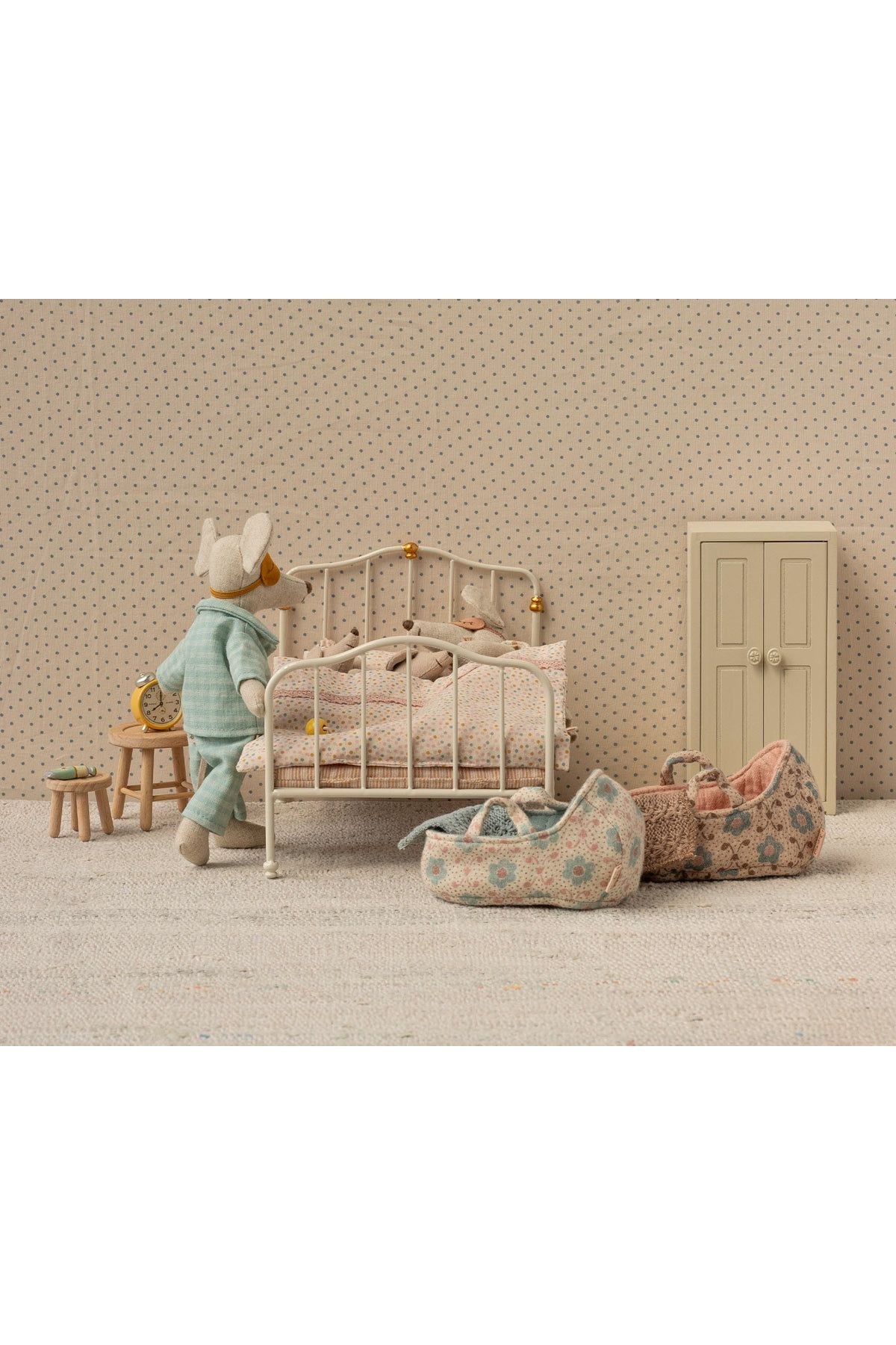Vintage bed, Mouse - Off white van Maileg | Kids Conceptstore Le Fanfare