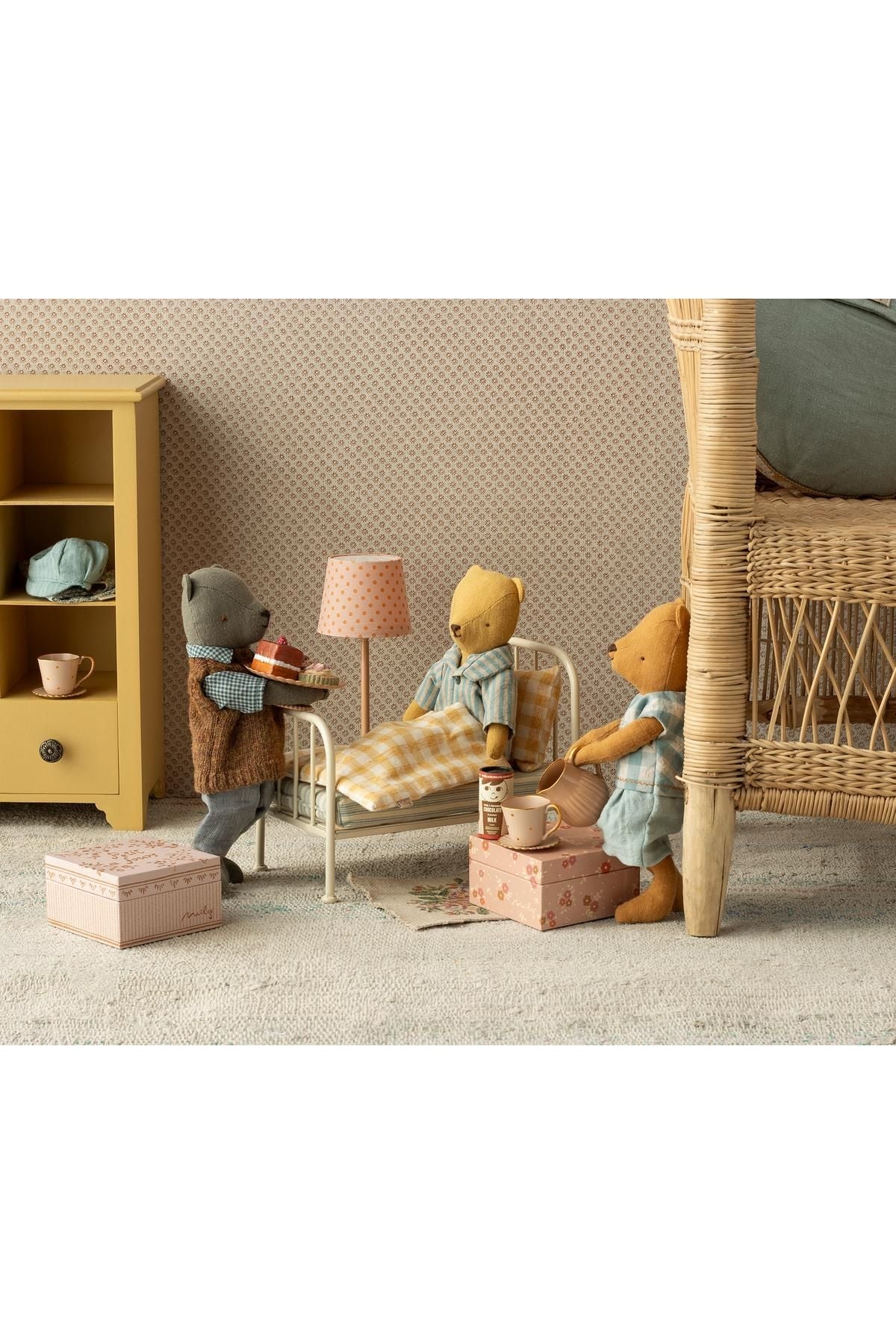 Vintage bed, Teddy junior van Maileg | Kids Conceptstore Le Fanfare